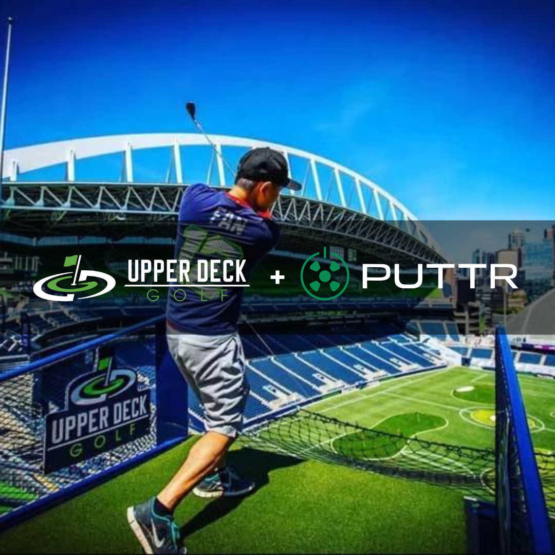 PUTTR OFFICIALLY PARTNERS WITH UPPER DECK GOLF